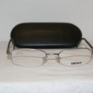 Brand New DKNY Silver Eyeglasses: Mod. 6228 & Case