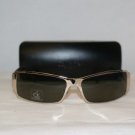 B. New Calvin Klein Gold Sunglasses: Mod. 1051S & Case