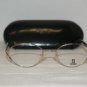 Brand New Fendi Salmon Palladium Eyeglasses: Mod. 511 51-18 & Case