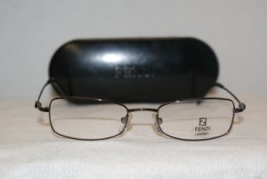 Brand New Fendi Dark Brown Eyeglasses: Mod. 575 & Case