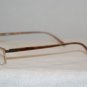 Brand New Miu Miu Gold Eyeglasses: Mod. VMU 51A & Case