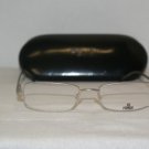 Brand New Fendi Matte Palladium Eyeglasses: Mod. 550 50-18 & Case