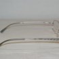 Brand New Fendi Matte Palladium Eyeglasses: Mod. 550 50-18 & Case