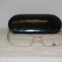 Brand New Fendi Matte Palladium Eyeglasses: Mod. 550 50-18 & Case