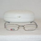 Brand New Diesel Silver Eyeglasses: Mod. Kloan & Case