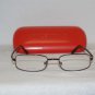 New Valentino Chocolate Eyeglasses Mod 5272 51-18 &Case