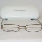 New YSL Yves Saint Laurent Eyeglasses: 6077 6LB & Case