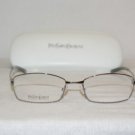 New YSL Yves Saint Laurent Eyeglasses: 2026 6LB & Case