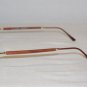 New Valentino Gold Eyeglasses: Mod. 1153 51-18 & Case