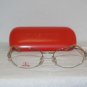 New Valentino Palladium Gold Eyeglasses: Mod 5071 &Case