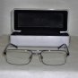 New Donna Karan Pewter Eyeglasses: Mod. 3549 w/case