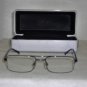 New Donna Karan Pewter Eyeglasses: Mod. 3549 w/case