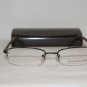 New BCBG Maxazria Black Eyeglasses: Cyprus 50-18 & Case