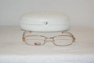 New Diesel Silver & Gold Eyeglasses: Mod. Kloan & Case