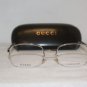 New Gucci Ruthenium Eyeglasses: Mod. 1742 53-20 & Case