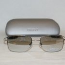 New DKNY Donna Karan Silver Sunglasses: Mod. 7264 &Case
