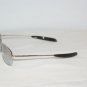 New DKNY Donna Karan Silver Sunglasses: Mod. 7264 &Case