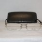 New Cole Haan Gunmetal Eyeglasses: Mod. 975 52-18 &Case