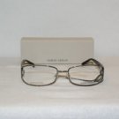New Giorgio Armani Gunmetal Eyeglasses: Mod. 480 & Case