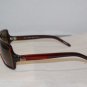 New Saks Fifth Avenue Burgundy Sunglasses Mod 13 & Case