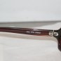 New Saks Fifth Avenue Burgundy Sunglasses Mod 13 & Case