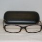 Brand New Ralph Lauren Black & Brown Eyeglasses: Mod. 1377 & Case
