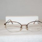 New Christian Dior Copper Eyeglasses: Mod. 3527 50-19 & Case