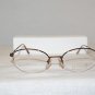 New Christian Dior Copper Eyeglasses: Mod. 3527 50-19 & Case