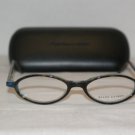 Brand New Ralph Lauren Dark Tortoise Eyeglasses: Mod. 649 47-16 & Case