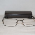 New BCBG Maxazria Gunmetal Eyeglasses: Mercury & Case