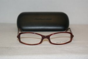 Brand New Ralph Lauren Red Eyeglasses: Mod. 1377 & Case