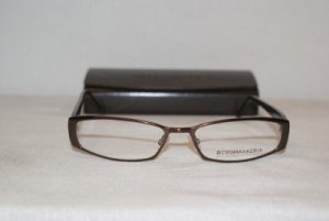 New BCBG Maxazria Brown Eyeglasses: Mod. Autumn & Case