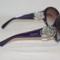 Brand New Valentino Purple Sunglasses: Mod. 5640 & Case