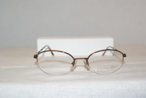 New Christian Dior Copper Eyeglasses: Mod. 3527 52-19 & Case