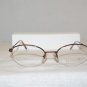 New Christian Dior Copper Eyeglasses: Mod. 3527 52-19 & Case