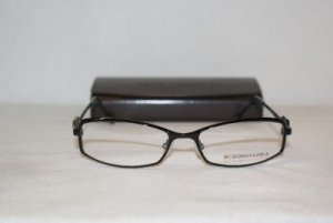 New BCBG Maxazria Black Eyeglasses: Mod. Vivi & Case