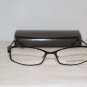 New BCBG Maxazria Black Eyeglasses: Mod. Vivi & Case