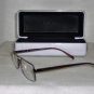 New Donna Karan Brown Eyeglasses: Mod. 3549 w/case