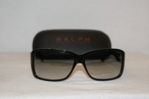 Brand New Ralph By Ralph Lauren Black Sunglasses: Mod. 7579 & Case