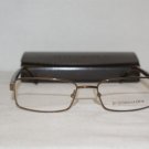 New BCBG Maxazria Brown Eyeglasses: Mod. Mercury & Case