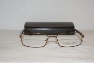 New BCBG Maxazria Brown Eyeglasses: Mod. Mercury & Case