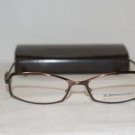 New BCBG Maxazria Brown Eyeglasses: Mod. Vivi & Case