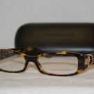 Brand New Ralph Lauren Dark Tortoise Eyeglasses: Mod. 6050 (5134) 52-15 & Case