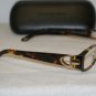 Brand New Ralph Lauren Dark Tortoise Eyeglasses: Mod. 6050 (5134) 52-15 & Case