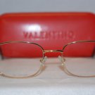 Brand New Valentino Shiny Gold Eyeglasses: Mod. 1179 (0SG6) 53-19 & Case