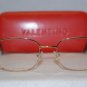 Brand New Valentino Shiny Gold Eyeglasses: Mod. 1179 (0SG6) 53-19 & Case