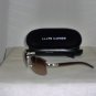 B. New Ralph Lauren Silver Sunglasses: Mod. 891 & Case