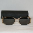 B. New Cazal Black & Gold Sunglasses: Mod. 984 & Case