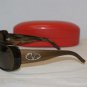 Brand New Valentino Pearl Brown Sunglasses: Mod. 5495 (RVG) 99-01 & Case