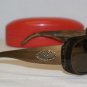 Brand New Valentino Pearl Brown Sunglasses: Mod. 5495 (RVG) 99-01 & Case